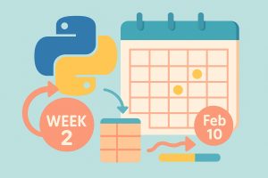 Building a Python Script to Display Week Numbers and Dates