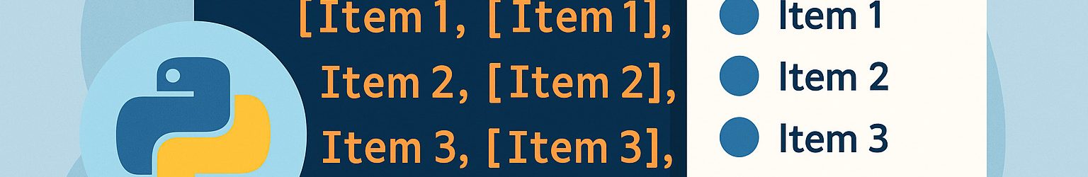 How to Make a List in Python