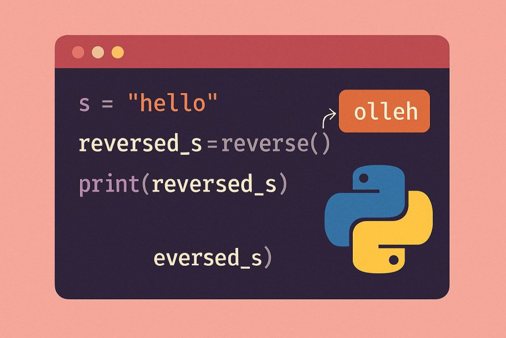 How to Reverse a String in Python - PythonB.org