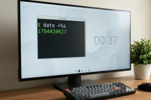 Getting Current Unix Timestamp in Linux